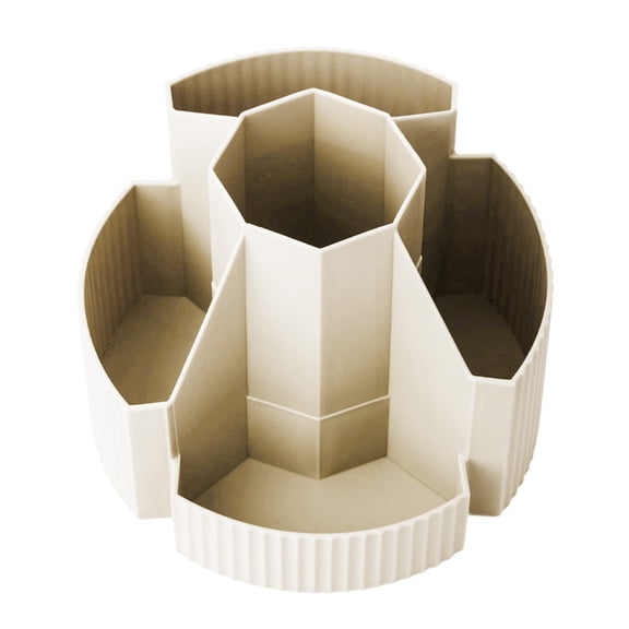 Space Saving Rotating Stationery Organizer 360 Spin Design For Efficient Home Office Workspace