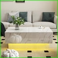 thumbnail image 1 of Space-Saving Sliding Top Coffee Table for Living Room, 57.09 Inches with Hidden Storage, 1 of 12