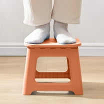 Space Saving Small Stool Folding Stool For Home Office Outdoor, Waterproof Plastic Corner Shower Foot Rest, Pedicure Stand Foot Rest