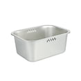 Space Saving Square Stainless Steel Colander For Efficient Draining ...