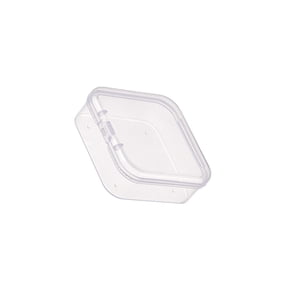 Space Saving Stackable Plastic Box With Clear Lid Multipurpose Storage Solution For Crafts School And Home