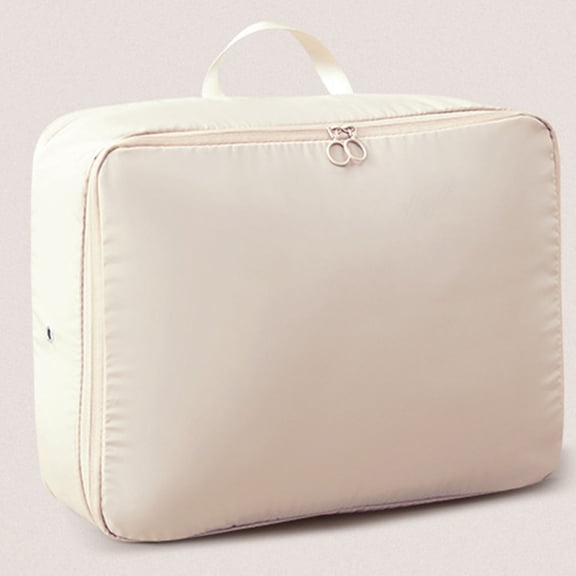 Space Saving Storage Bags for Down Jackets Foldable Organizers with Zipper Design Textile Storage for Travel & Clothes