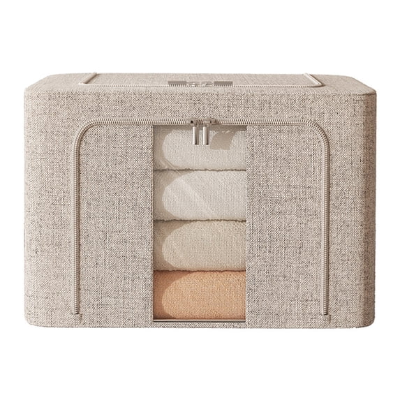 Space Saving Storage!Mrzvby Storage Bags With Zipper and Carrying Handles,Large Savings Moving Travel Bags Quilt Blanket Bedding Storage Boxs Organizer