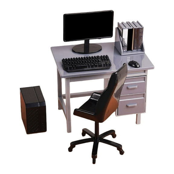 Space-Saving Sustainable Desk Featuring Adjustable Height For Creative Dioramas & Miniature Enthusiasts