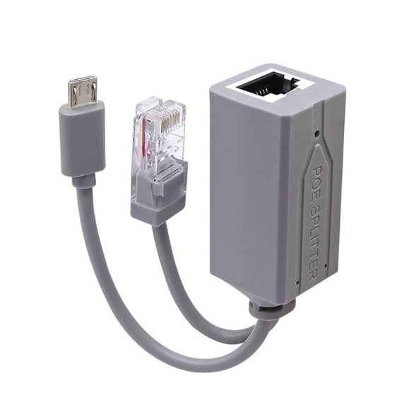 Space Saving USB Splitter Converter Transforms 48V to 5V for USB Devices Smartphones Adapter Splitter
