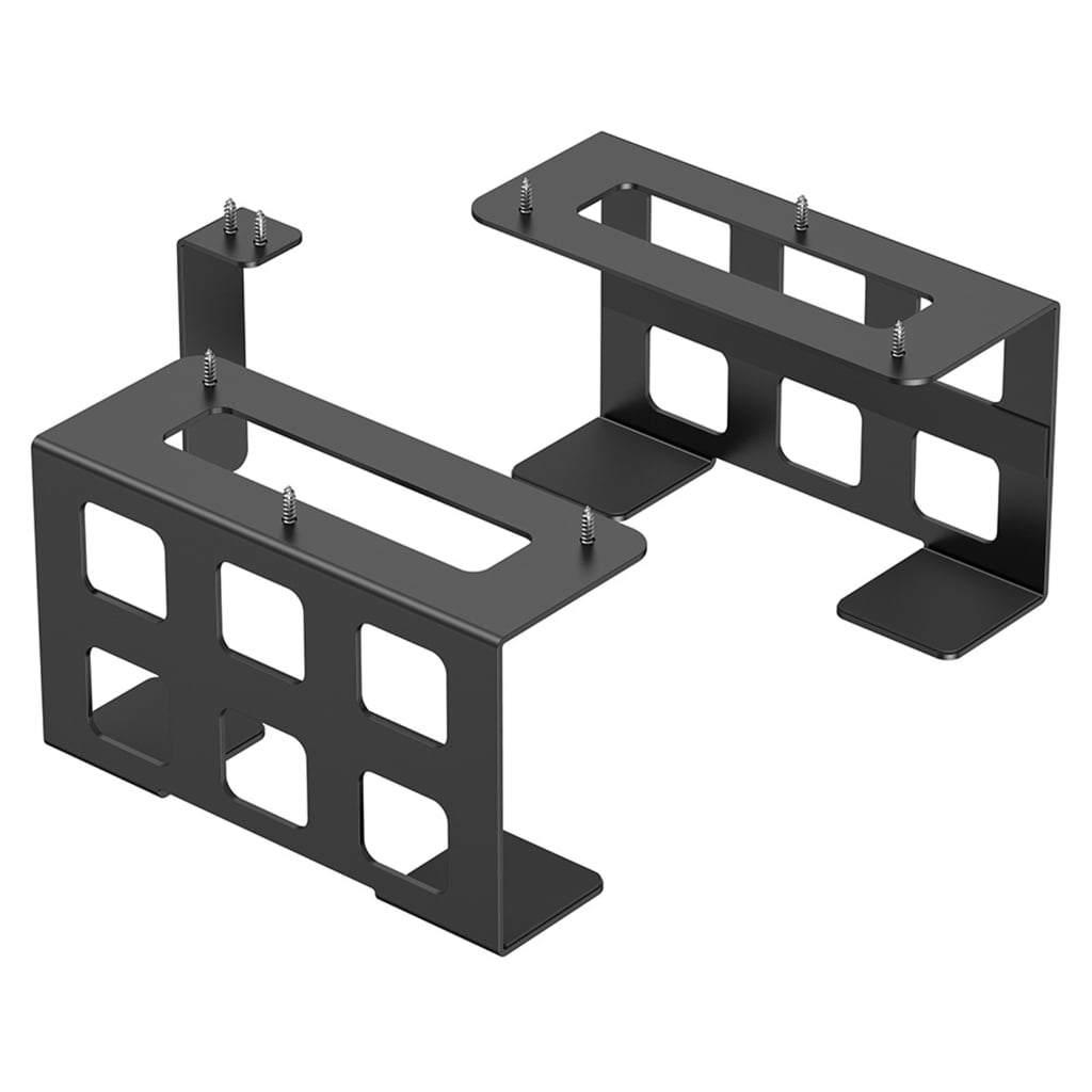 Space Saving Under Desk Holder Shelf Support Bracket For Small ...