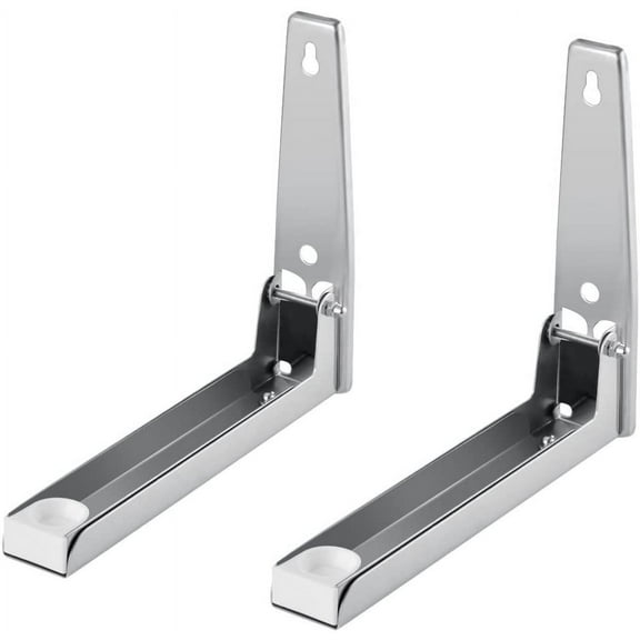 Space Saving Wall Hanging Microwave Oven Shelf Brackets