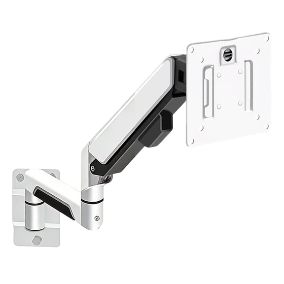 Space Saving Wall Mount Bracket For 17-32Inch Displays Metal Structure Easy Installation Monitor Wall Mount Arm