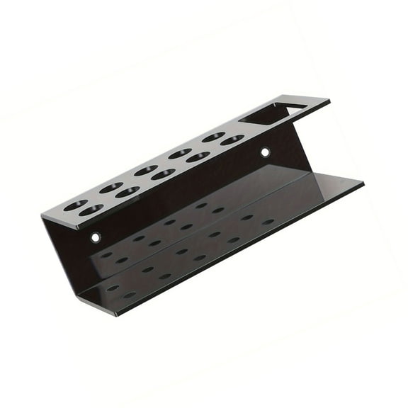 Space Saving Wall Mount Marker Holder Acrylic 10 Slot Pen Shelf for Study Room Practical Classroom Stationery Hanger