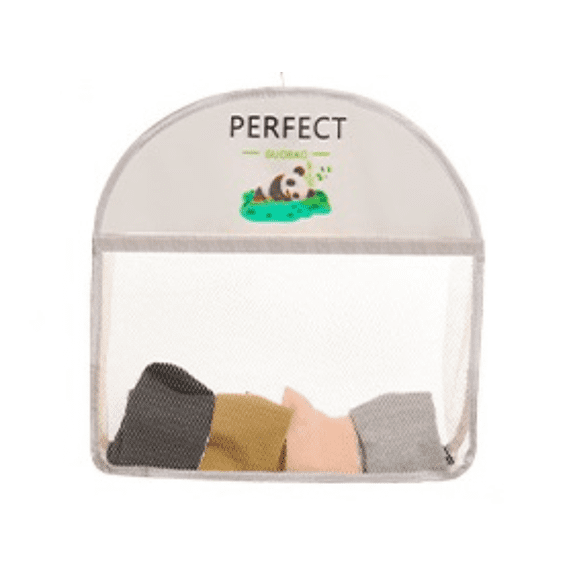 Space-Saving Wall-Mounted Organizer for Clothes Socks Accessories