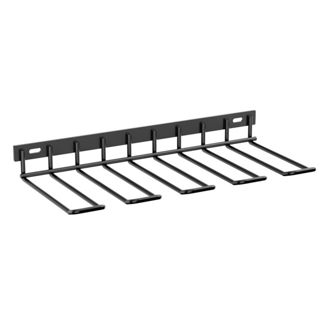 Space Saving Wall Mounted Tool Rack Storage Solution for Home Garage