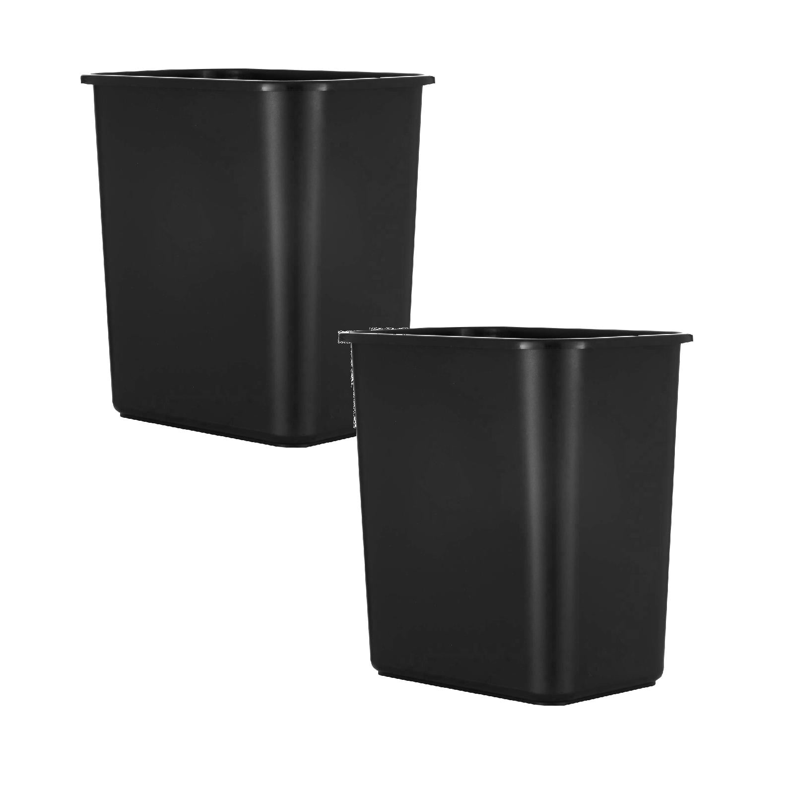 Space Saving Wastebasket Fits Under Desk And Small Narrow Spaces In Bag