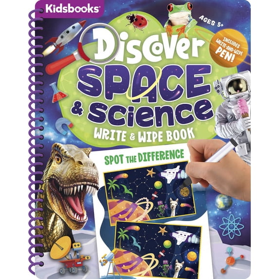 Space & Science Discover, (Spiral-Bound)