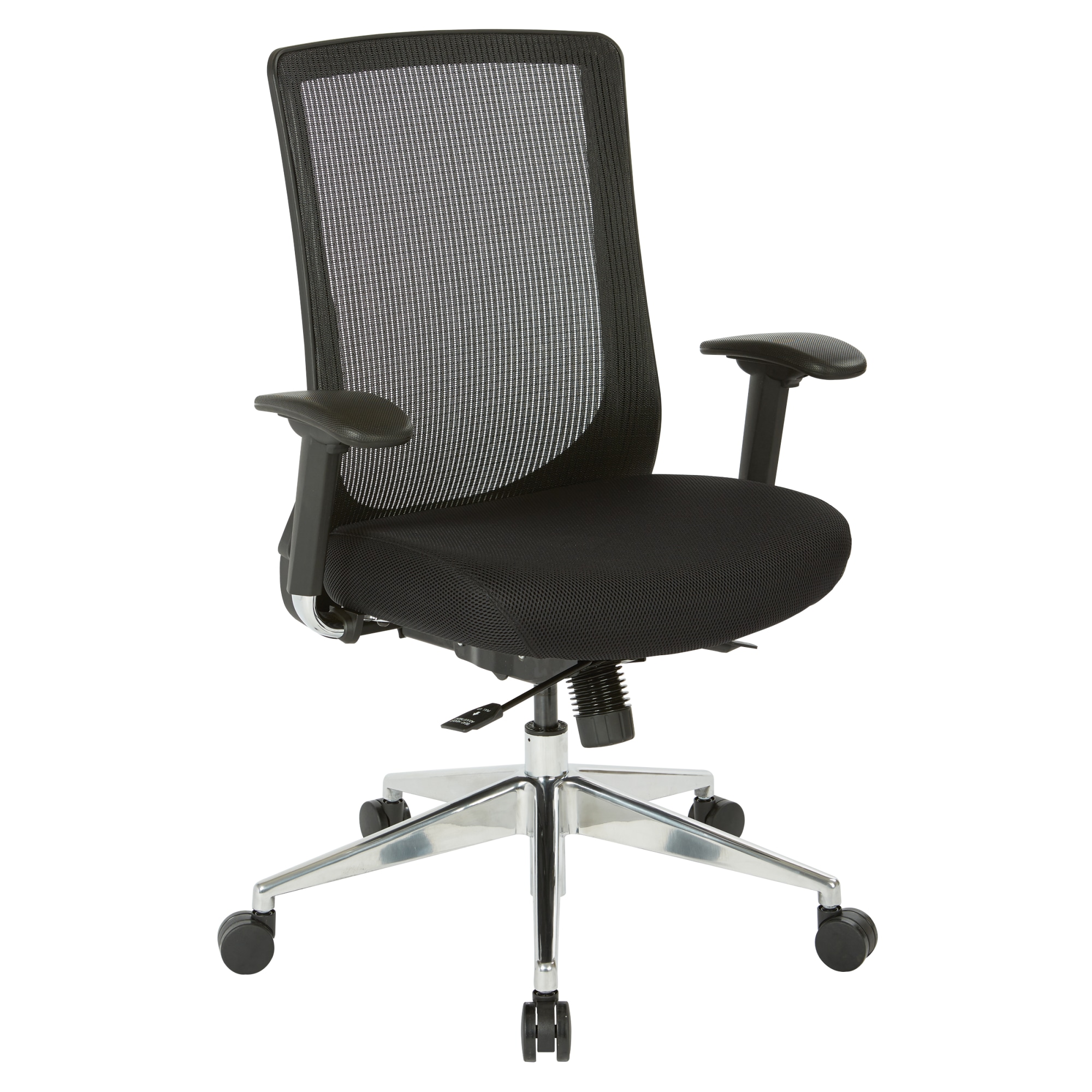 Space Seating Mesh HighBack Task Chair, Black