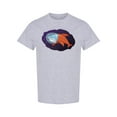 thumbnail image 1 of Space Shark T-Shirt Men -Image by Shutterstock, Male XX-Large, 1 of 2
