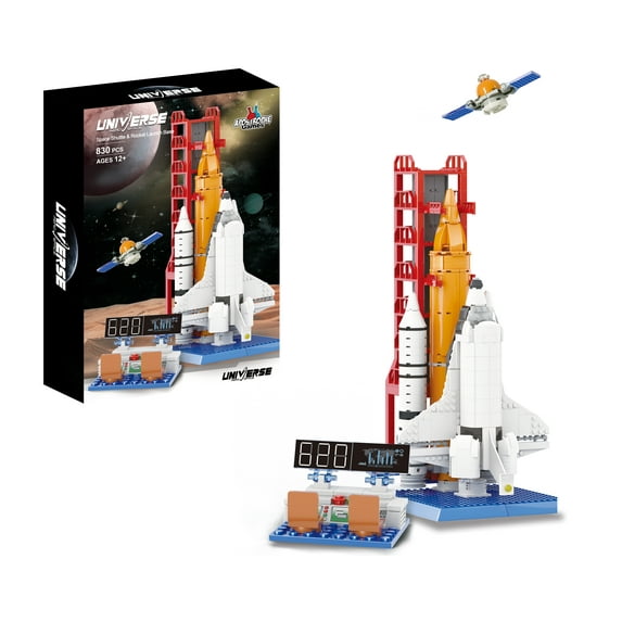 Space Shuttle Building Block Set - 830 Pieces