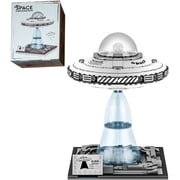 Space Shuttle Building Block Sets, Galaxy UFOs Spaceship Model Kit, Milky Way Space Ship Building Toys
