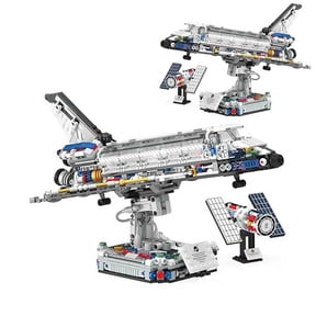 Space Shuttle Building Blocks Kit 70122, Space Exploration Shuttle Construction Toys for Kids, Collectible Display Model Kits with Adjustable Stand, Idea Gifts for Boys Girls Adults
