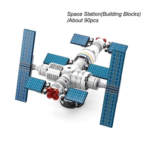Space Shuttle Building Blocks, Space Ship Model Toy, Rocket and Space Station Building Bricks, Collectibles Gifts for Space Fans