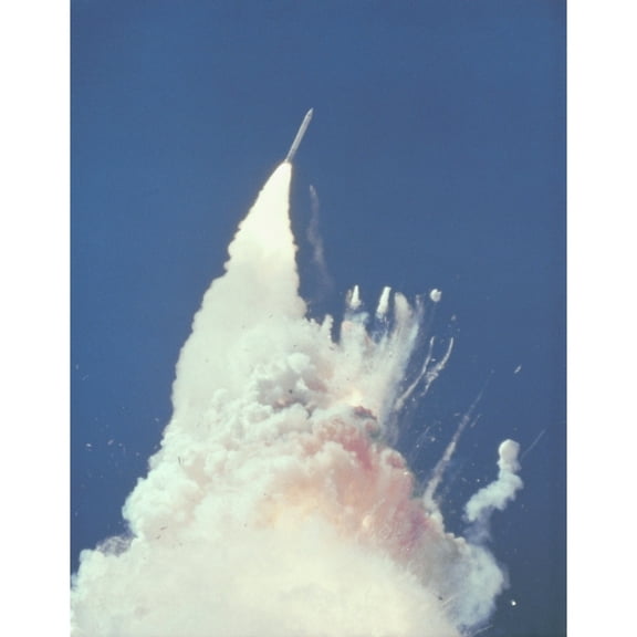 Space Shuttle Challenger Disaster. 76 Seconds Into Flight History (18 x 24)