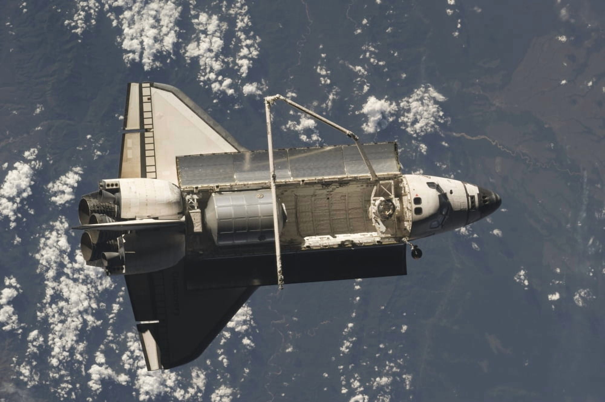 Space Shuttle Discovery Canvas Art - Stocktrek Images (34 x 23)