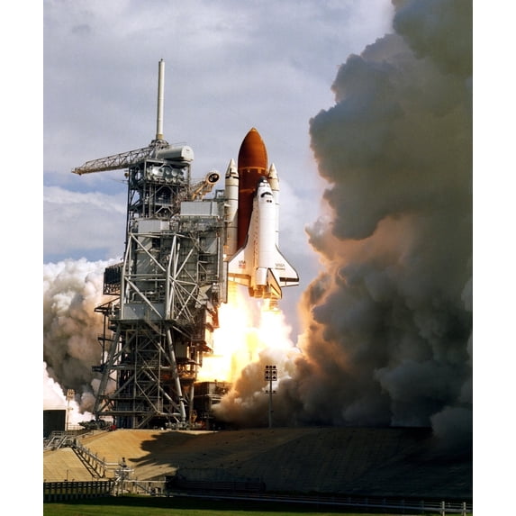 Space Shuttle Discovery Launch On Sept. 29 History (24 x 36)