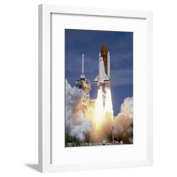 Space Shuttle Discovery Lifting Off, Animals Transportation World Culture Framed Art Print Wall Art by Roger Ressmeyer Sold by Art.Com