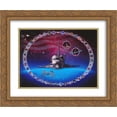thumbnail image 1 of Space Shuttle Discovery Tribute Poster 2x Matted 14x12 Gold Ornate Framed Art Print, 1 of 2
