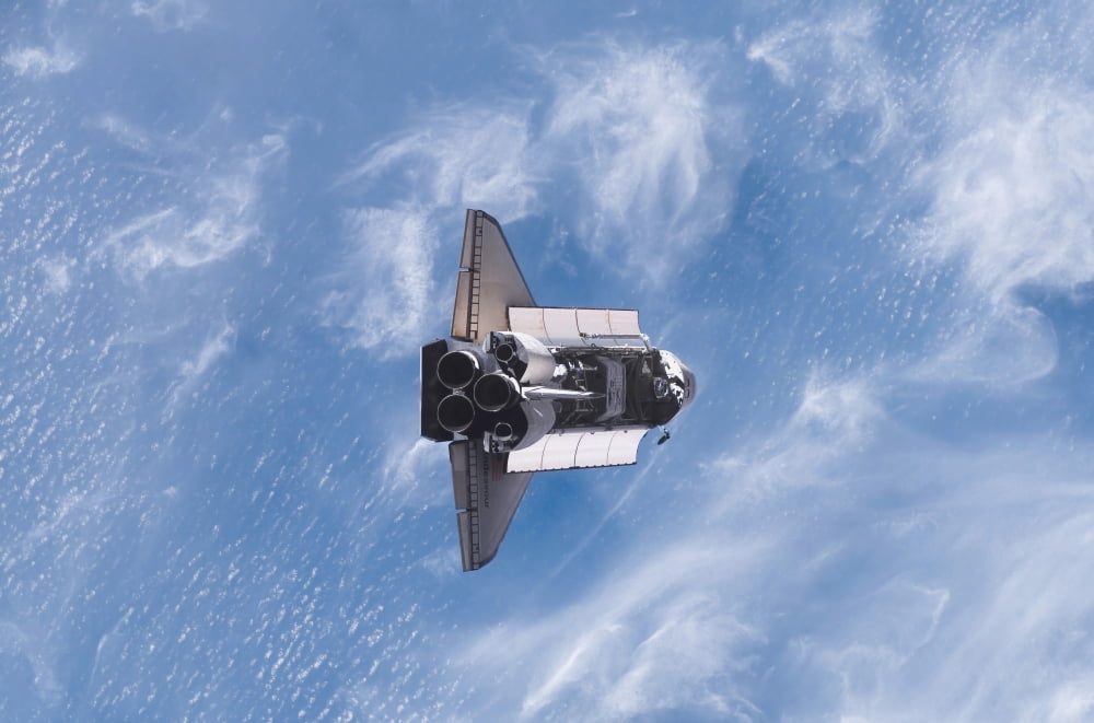 Space Shuttle Endeavour Canvas Art - Stocktrek Images (34 x 23)