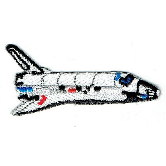 Space Shuttle - Iron on Applique/Embroidered Patch
