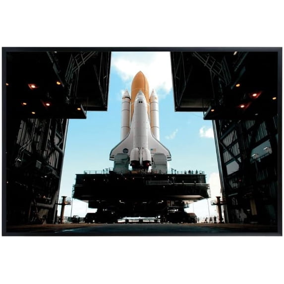 Space Shuttle Launch Poster | NASA Rocket Launchpad Wall Art ...