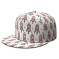 thumbnail image 1 of Space Snapback Hat – Galaxy Astronaut Print Adjustable Baseball Cap, Flat Brim Hip Hop Cap for Men Women, Sci-Fi Lovers, 1 of 7