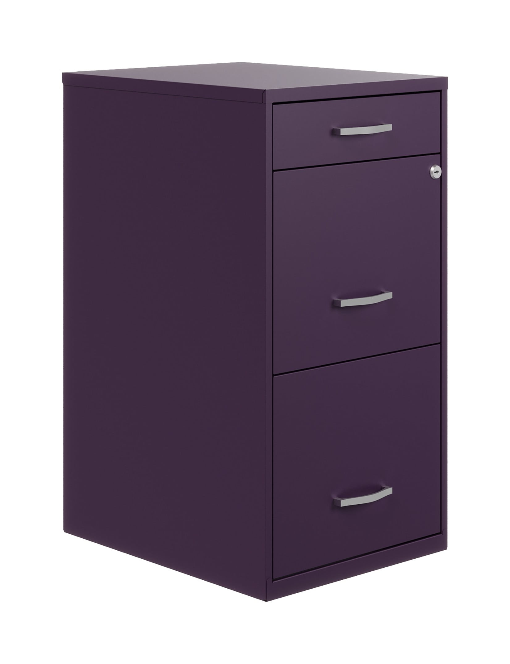Space Solutions 3 Drawer Letter Width Vertical File with Pencil