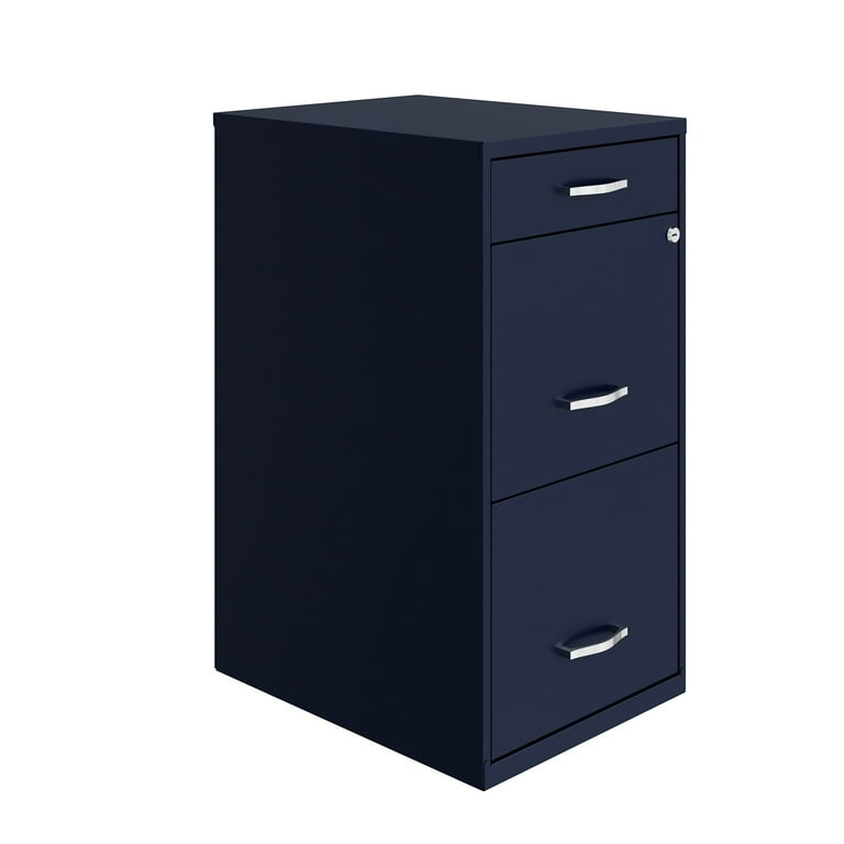 Space Solutions 3 Drawer Letter Width Vertical File Cabinet with