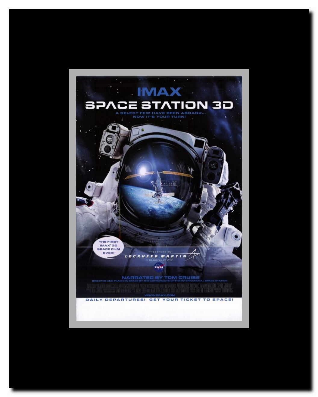 Space Station (IMAX) Framed Movie Poster