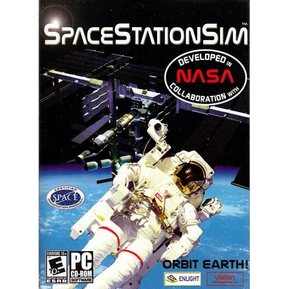 Space Station Sim PC CD-Rom