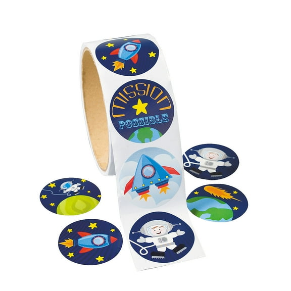 Space Stickers - Stationery - 1 Piece