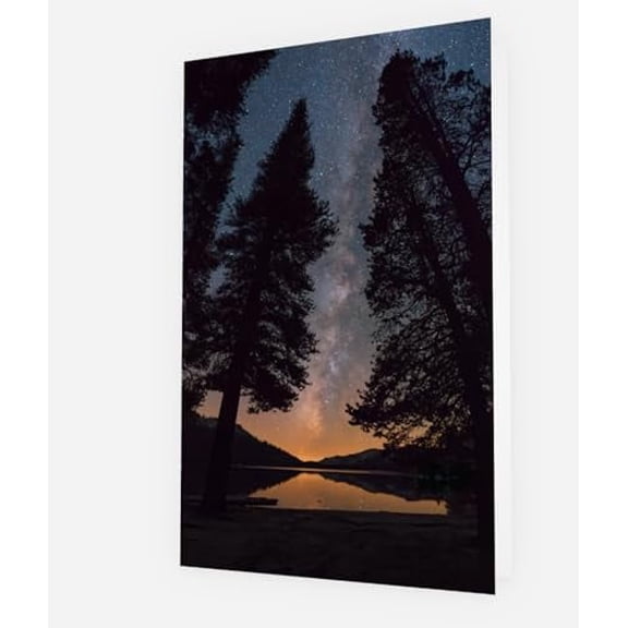 Space-Themed Holiday Greeting Cards 10-pack - Real Photographs - All is Calm