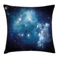 thumbnail image 1 of Space Throw Pillow Cushion Cover, Bright Celestial Supernova Scenery Dynamic Energy Andromeda Mystical Explosion Picture, Decorative Square Accent Pillow Case, 16 X 16 Inches, Blue, by Ambesonne, 1 of 2