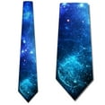 thumbnail image 1 of Space Ties Mens Galaxy Astronomy Necktie by Three Rooker, 1 of 3