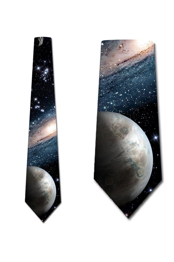 Space Ties Mens Galaxy Outer Space Necktie by Three Rooker