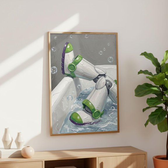 Space Toy Ranger Explorer Wall Decor Unframed Paper Print