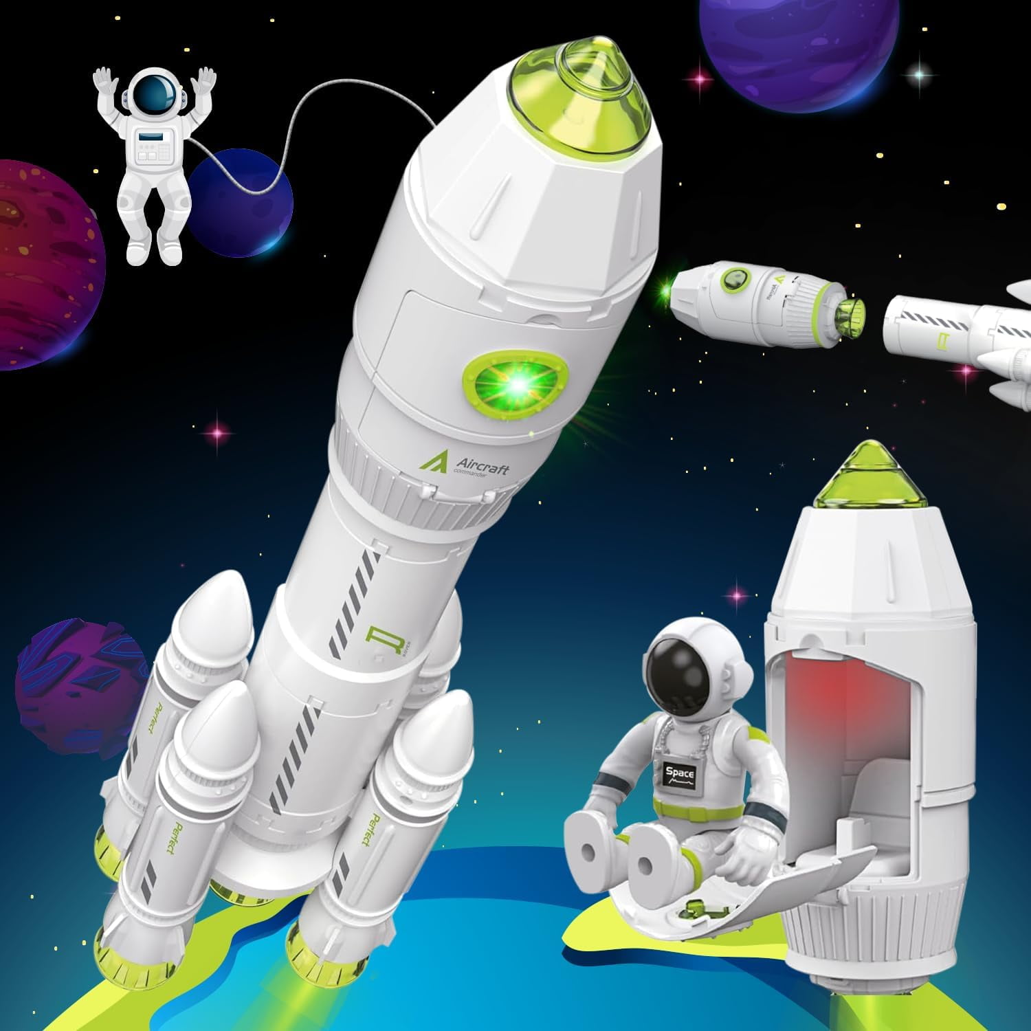 Space Toys for Kids 35 6 7 8 Years Old Space Adventurer Rocket Ship