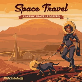 Willow Creek Press, Space Travel (ADG) 2027 Wall Calendar