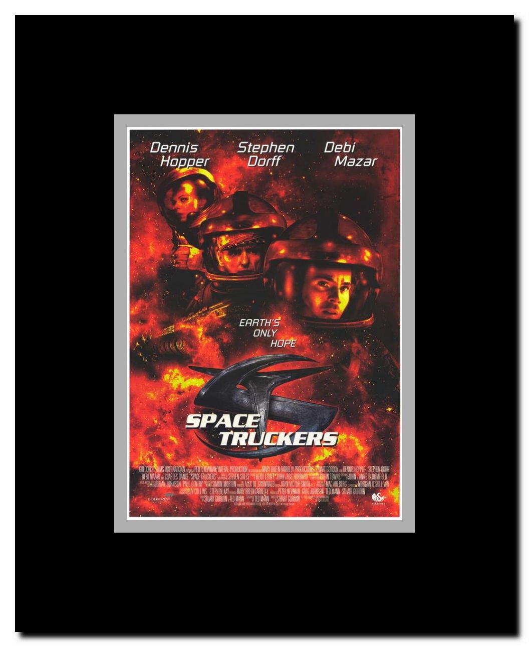 Space Truckers Framed Movie Poster