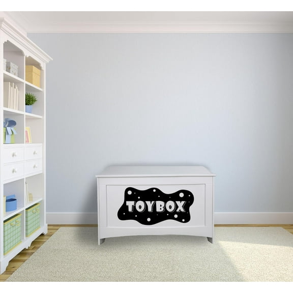 Space Universe Toy Chest Toy Box Toys Label Sticker Art Decal for Kids Room Playroom Playground Playhouse Nursery Kindergarten House Fun Home Decor Stickers Wall Art Vinyl Decoration Size (18x20 inch)