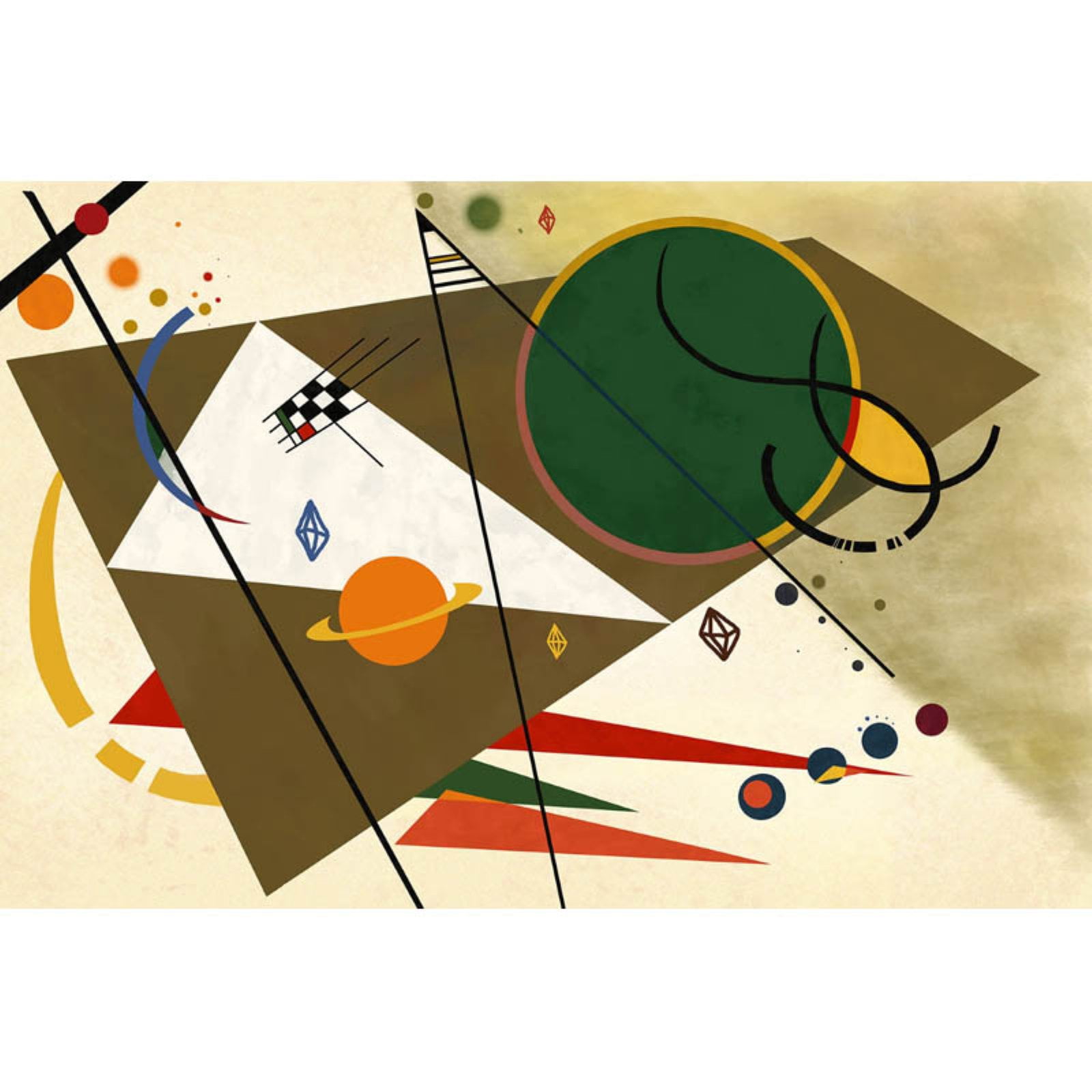 "Space Unravelled" Painting Print on Wrapped Canvas