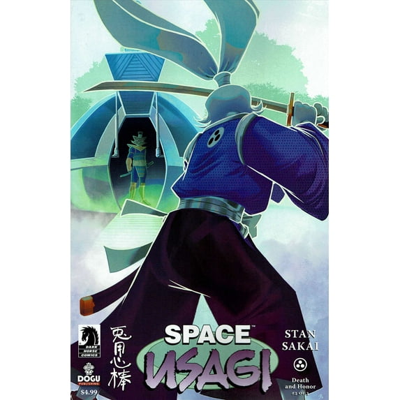 Space Usagi: Death and Honor #3A VF ; Dark Horse Comic Book