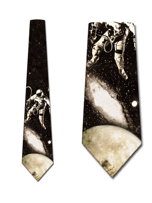 Space Walk Necktie Mens Tie