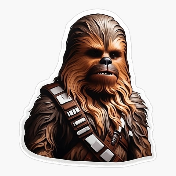 Space Warrior Furry Character Inspired Sticker